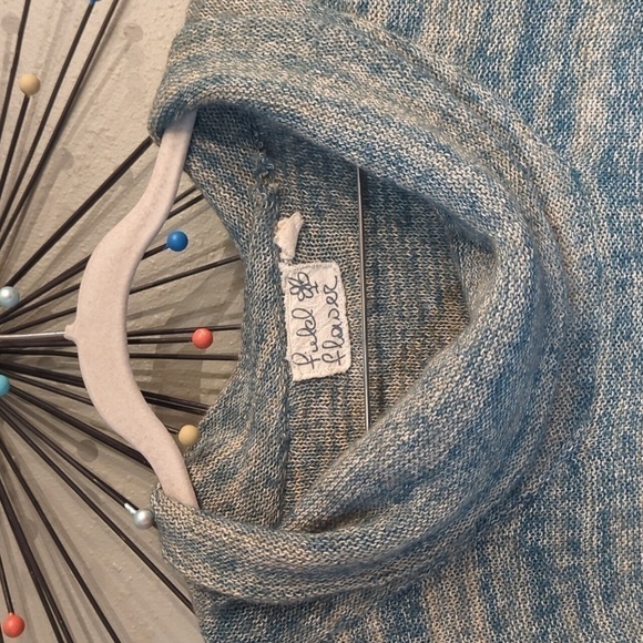 Anthropologie Field Flower Pullover Knitted Top Sweater Size Small Oversized - Picture 5 of 12